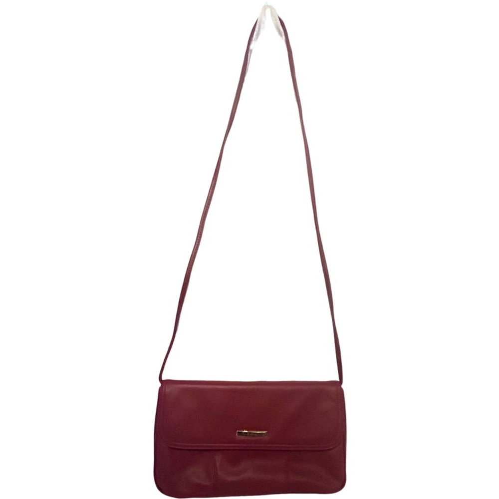 Leather Cabin Creek Clutch With Removable Strap